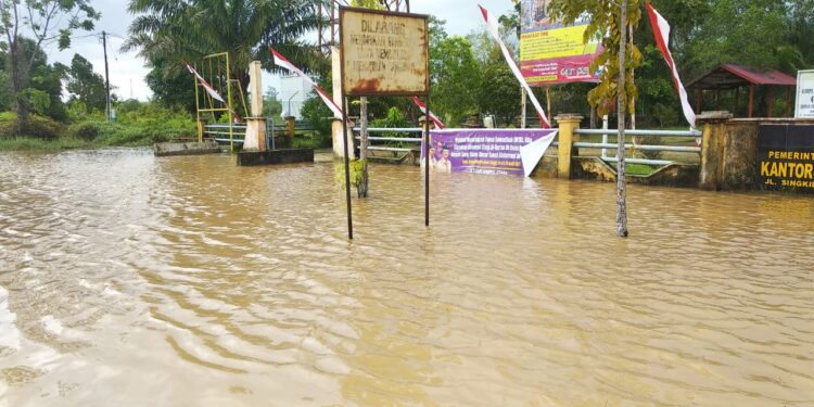 Tiga Sungai Meluap, Rumah 1.092 KK Di Aceh Singkil Terendam Air