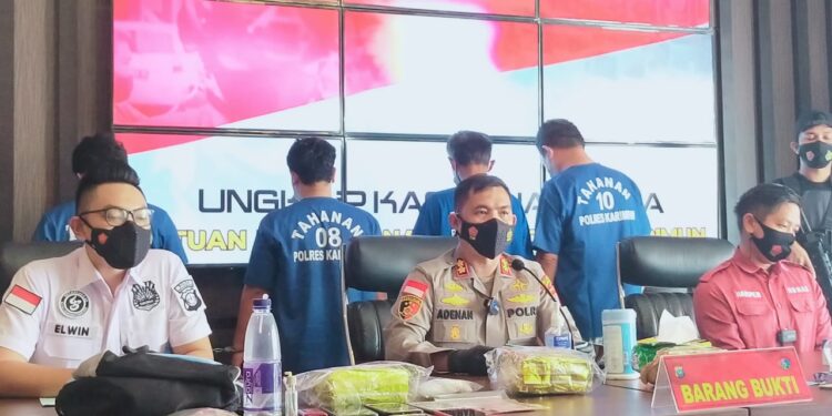 Polres Karimun Ungkap 8 Kasus Narkoba Dalam Satu Bulan