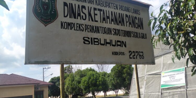 Lapor….Kantor Dinas Ketapang Dan LHK Palas Kosong