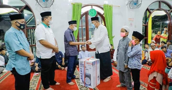 Bupati Dan Wakil Bupati Asahan Kunjungi Mesjid Al-Hadil Haq Desa Sei Jawi Jawi