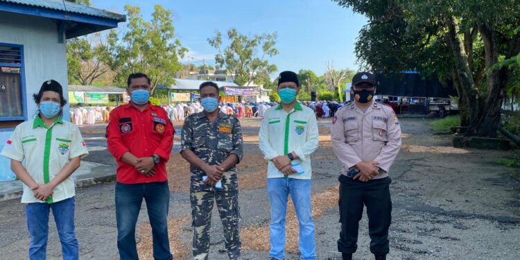 Bersatu Pererat Perbedaan, GP Ansor Bersama Pemuda Katolik Dan PBB Jaga Tempat Ibadah
