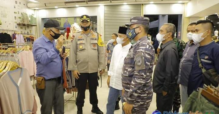 Forkopimda Asahan Pantau Tempat Ibadah dan Pusat Perbelanjaan Pada Malam Takbiran