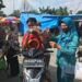 Cegah Covid-19, Camat Rahuning Dan Forkompincam Sosialisasi Prokes Dan Bagi-Bagi Masker