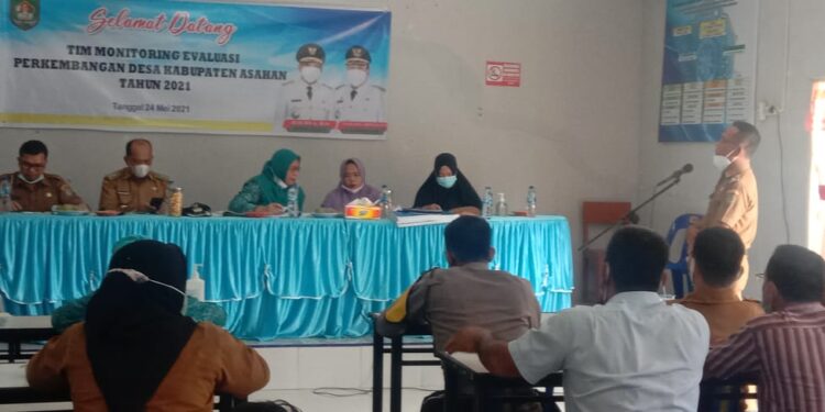 Camat Aek Ledong Apresiasi Kunjungan Tim Monitoring Di Desa Ledong Timur