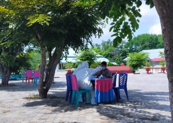 38 Pasien Positif Covid-19 bergejala Ringan di Karantina Di SMP 2 Tebing