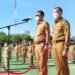 Hadirkan Kamtibmas Aman Di Lingkungan Pemda Natuna, Bupati Natuna Laksanakan Apel Vaksin Kalangan ASN