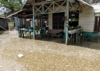 Puluhan Rumah Terendam Di Lhokseumawe, Warga Waspada