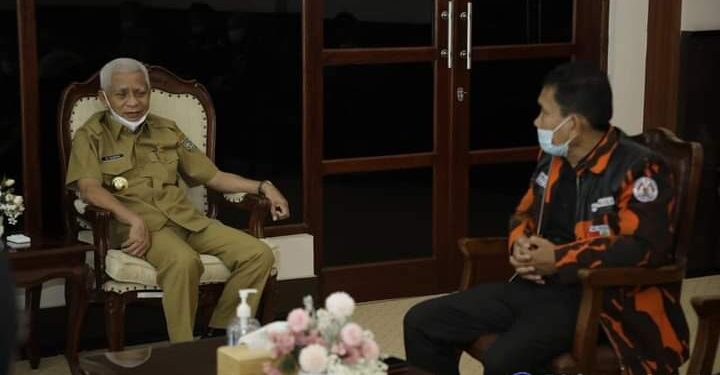 Bupati Asahan H. Surya, BSc Terima Audensi Pemuda Pancasila Kabupaten Asahan