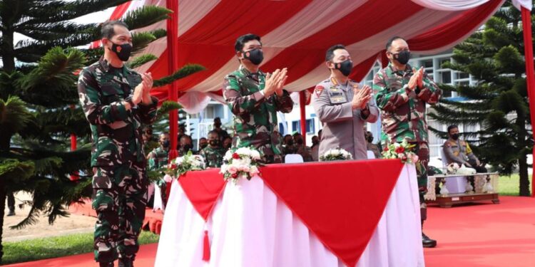 Panglima TNI Resmikan Gedung Perpustakaan Widyasana Sesko Angkatan Udara
