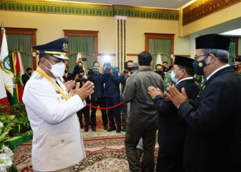 Hadiri Pelantikan ARAH, Ketua DPRD Karimun Ucapkan Selamat