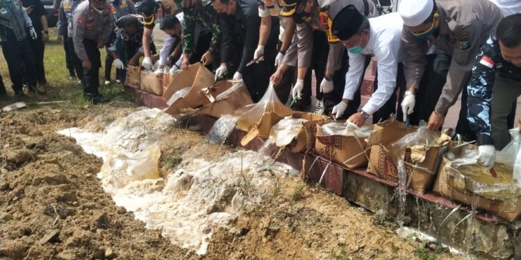 Tuak Dikategorikan Miras, Ini Penjelasan Kasat Sabhara Polres Palas