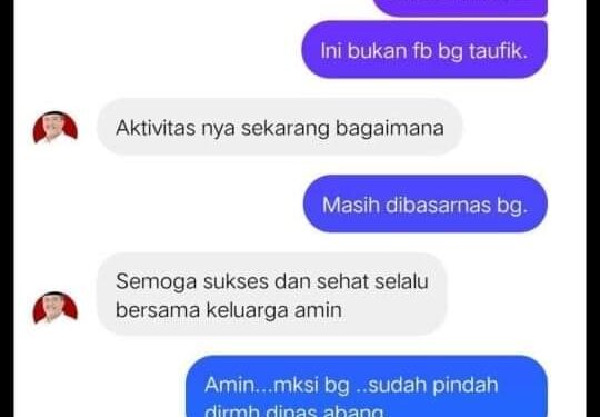 Gunakan Profil Wabub Asahan, Akun FB Palsu Kembali Beredar