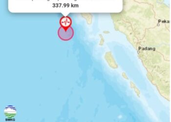 Padang Sidempuan Diguncang Gempa, Warga Dihimbau Tidak Panik