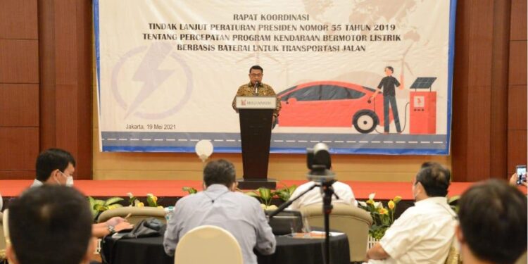 Kemenhub Persiapkan Road Map Percepatan Kendaraan Listrik Berbasis Baterai Di Indonesia