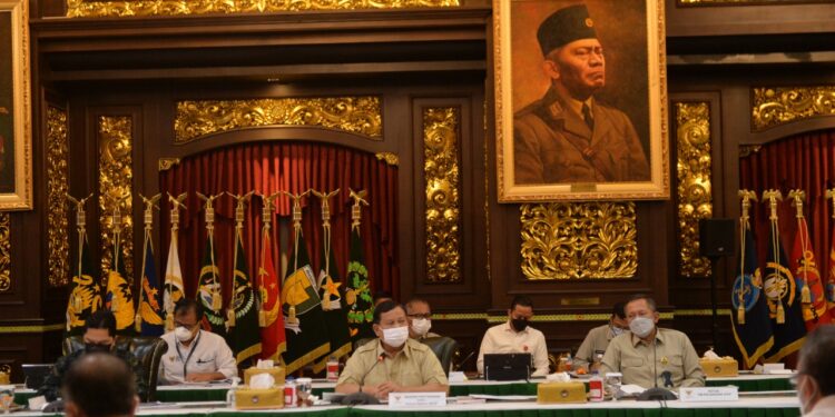 Menhan RI Pimpin Rapat Pleno KKIP Tahun 2021