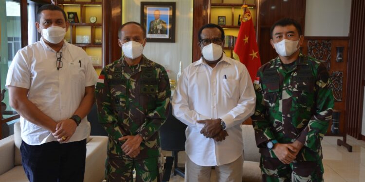 Pangdam XVII/Cenderawasih Terima Kunjungan Sekda Papua