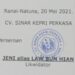 Pengumuman I Penutupan CV Sinar Kepri Perkasa