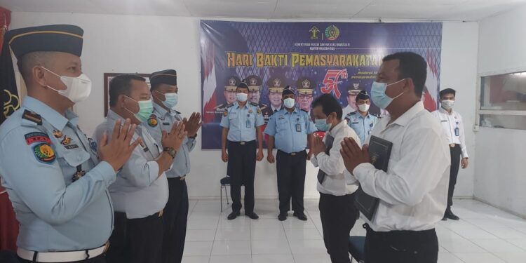 Peringatan Hari Raya Waisak 2565 BB/2021M, Lapas Pasir Pangaraian Beri RK