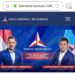 Website DPC Partai Demokrat Karimun Diresmikan Secara Virtual