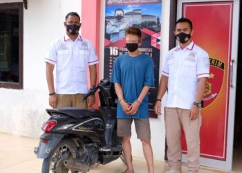 Pria Berambut Ala korea terpergok Warga Curi Kambing