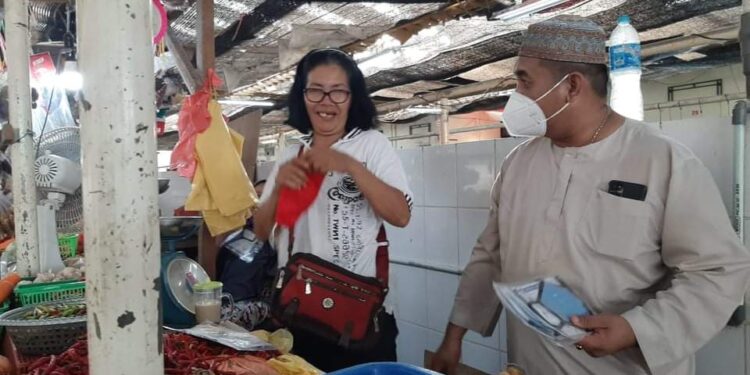 10 ORMAS/OKP di Karimun Bagikan Masker Ke Masyarakat