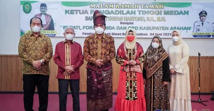 Bupati Asahan Gelar Ramah Tamah Dengan Forkopimda Dan OPD Kabupaten Asahan