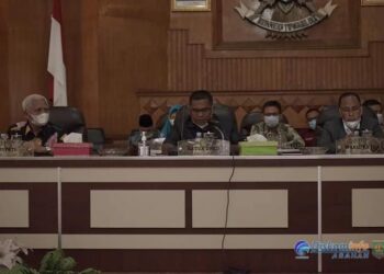 Bupati Asahan Sampaikan Jawaban atas Pandangan umum Fraksi terhadap LKPJ Tahun Anggaran 2020