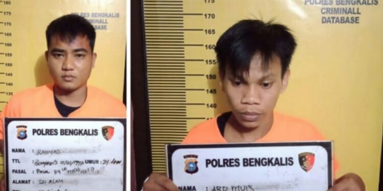 Tim Elang Malaka dan BC Bengkalis Ungkap 19 Kilo Sabu dan 500 Butir Ekstasi