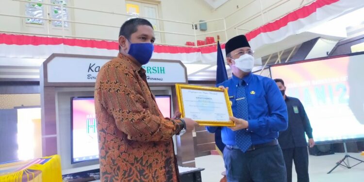 Wakil Bupati Hadiri Acara Peringatan Hari Anti Narkotika Internasional 2021