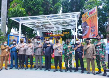 Aplikasi SIPOKA dan Taman Bermain Anak PRESISI Polres Karimun Telah Di Resmikan
