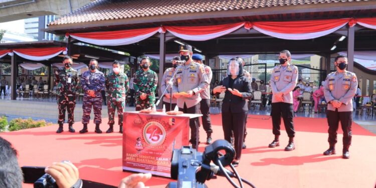 Polri Gelar Baksos Serentak se-Indonesia Jelang Hari Bhayangkara ke-75
