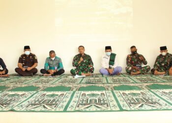 Jelang Latihan Armada Jaya ke XXXXIX, Lanal Dabo Singkep Gelar Doa Bersama