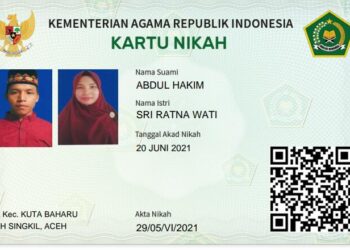 Sahuti Program Revitalisasi, KUA Kuta Baharu Dengan Layanan terbitkan Kartu Nikah