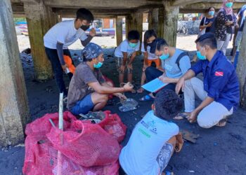 Bangga, Anak anak Maritim Hero Bersihkan Magrove Park dari Plastik