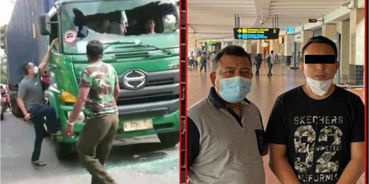 TNI : Pelaku Penganiayaan Terhadap Sopir Kontainer Ternyata Warga Sipil