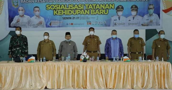 Staf Ahli Bupati Asahan Buka Sosialisasi Tatanan Kehidupan Baru