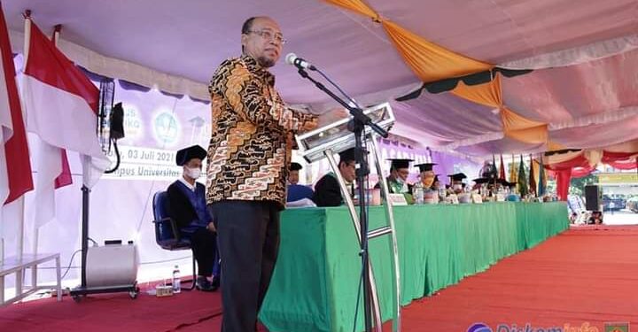 Sekdakab Asahan Hadiri Wisuda Sarjana UNA ke XXVII