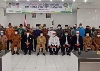 Bupati Asahan Lepas Da’i Desa Binaan Tim Imtaq Asahan Tahun 2021