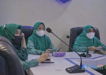 TP PKK Asahan ikuti Launching dan Sosialiasi Gerakan Keluarga Sehat Secara Virtual