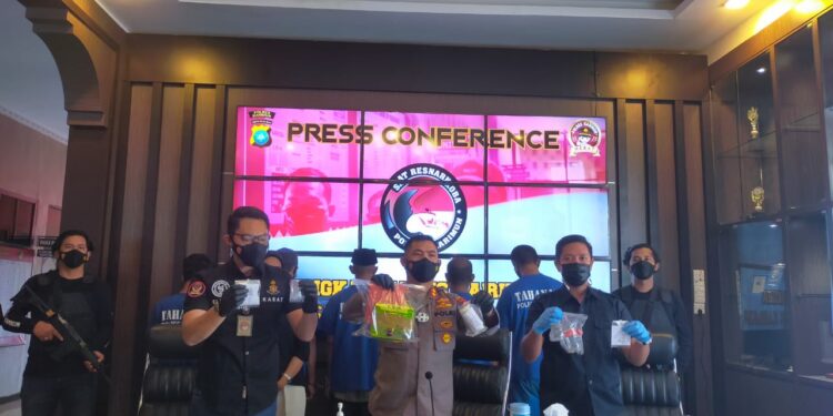 Polres Karimun Amankan 1.166,73 gram Sabu