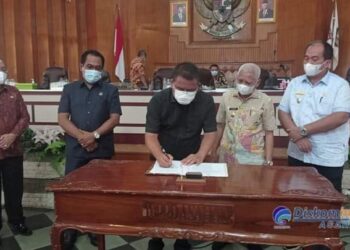 Bupati Asahan Sampaikan Pendapat Akhir Rapat Paripurna DPRD Kabupaten Asahan