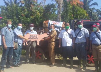 Jelang Idul Adha 1442 H PT Bridgestone Rubber Estate Salurkan Hewan Qurban