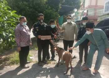 DPC Gamawa Kabupaten Karimun, Kurban 2 Ekor Kambing