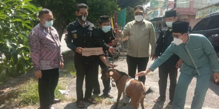 DPC Gamawa Kabupaten Karimun, Kurban 2 Ekor Kambing