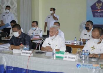Ketua Satgas Covid-19 Asahan Pimpin Rapat Tindak Lanjut PPKM Berbasis Mikro