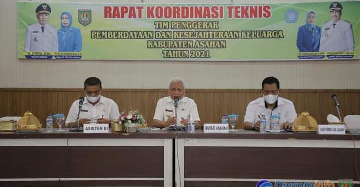 Bupati Asahan Buka Pelaksanaan Rakornis TP PKK Kabupaten Asahan