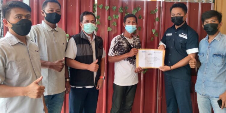 Dorong Ekonomi Kerakyatan, PT Timah Bantu Alat Tangkap KUB Tanjung Buluh Kasap