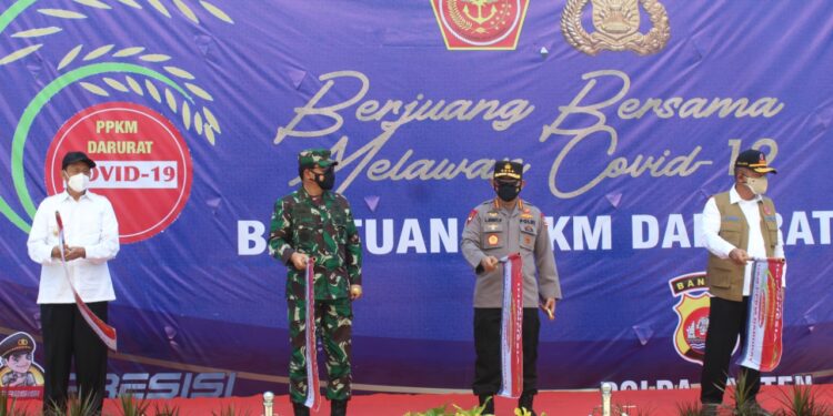 458 Ton Beras dan 15.000 Paket Sembako Didistribusikan di Provinsi Banten