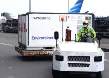 14 Juta Dosis Bahan Baku Vaksin Sinovac Tiba Di Indonesia