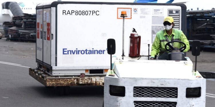 14 Juta Dosis Bahan Baku Vaksin Sinovac Tiba Di Indonesia